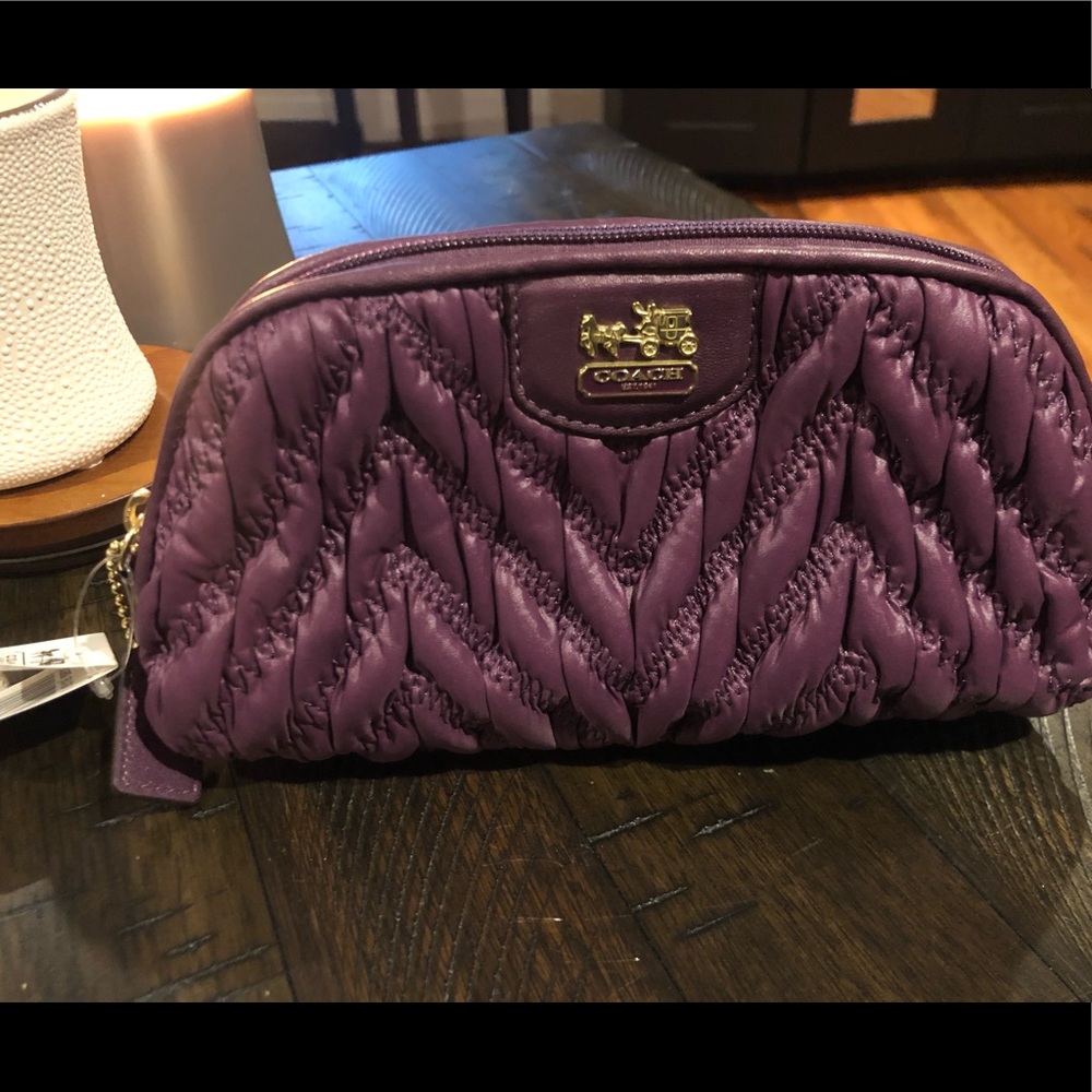 NWT Coach cosmetic bag